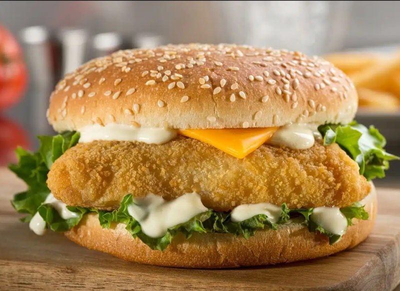 Hamburguesa de Pescado