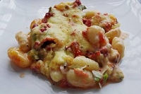 Sartén de Gnocchi gratinados