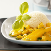 Mango salteado con Jengibre