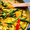 Verduras con Curry Panang