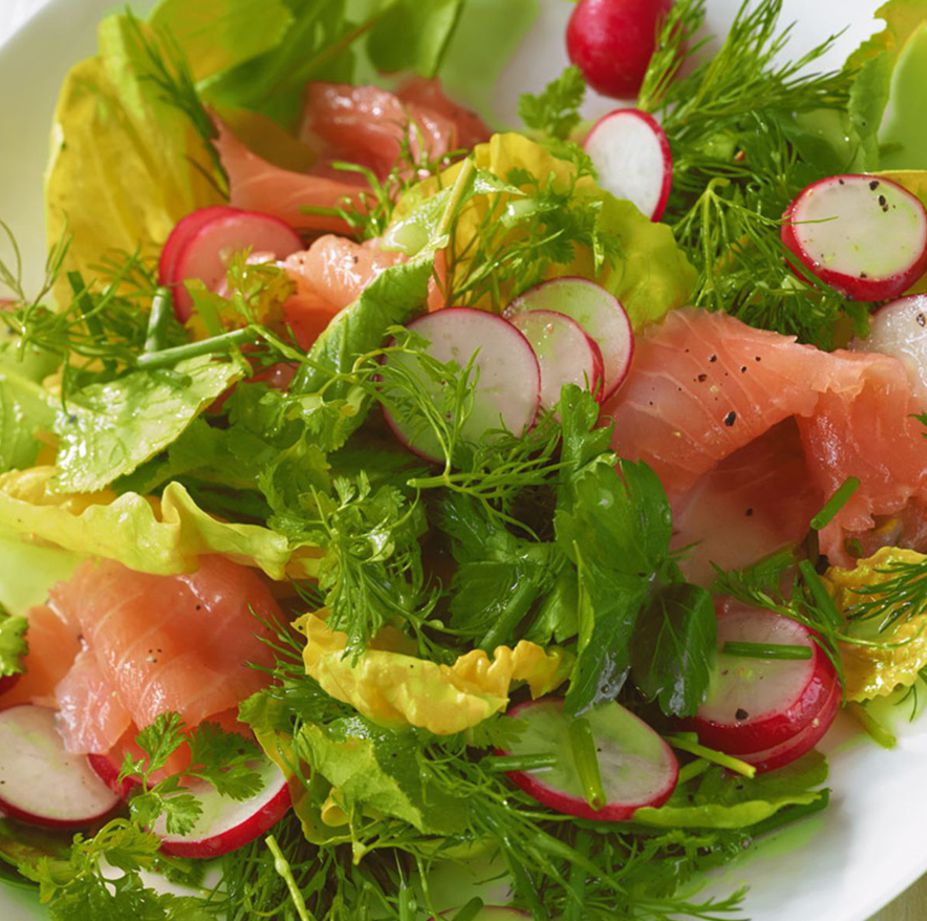 Ensalada con Salmon