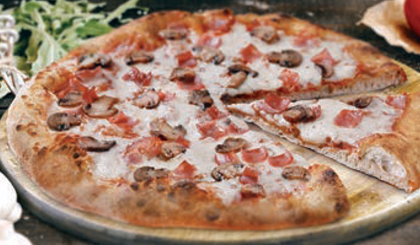 Pizza Prosciutto e funghi